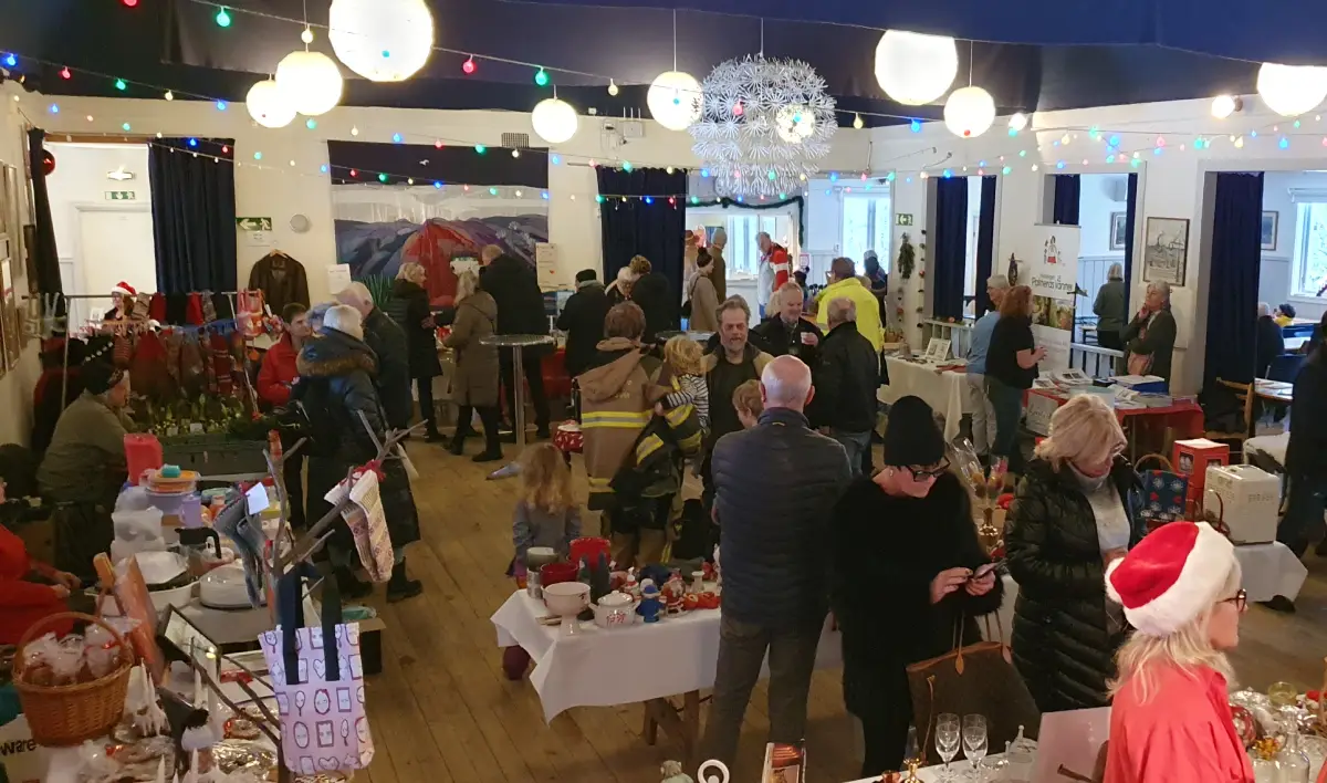 Foto från Julmarknad på Ljusterö bygdegård