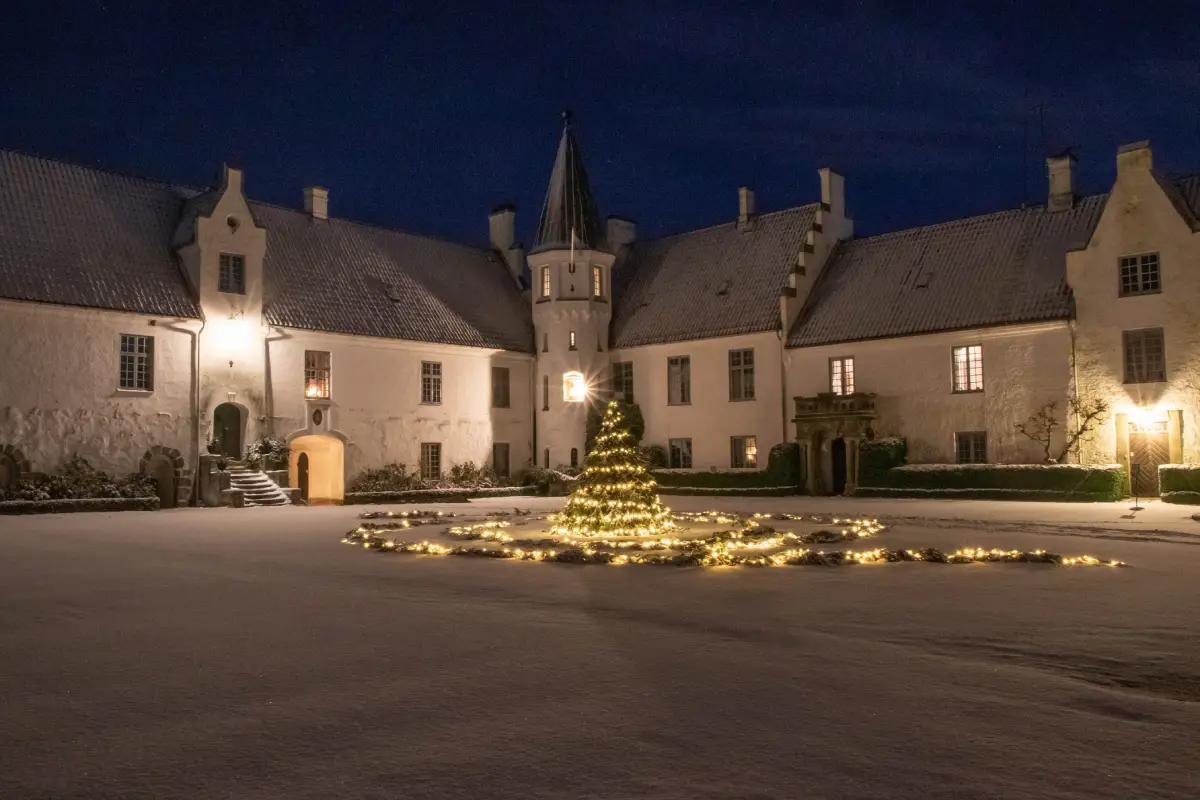 Foto från Skånska Juldagarna på Bosjökloster Slott