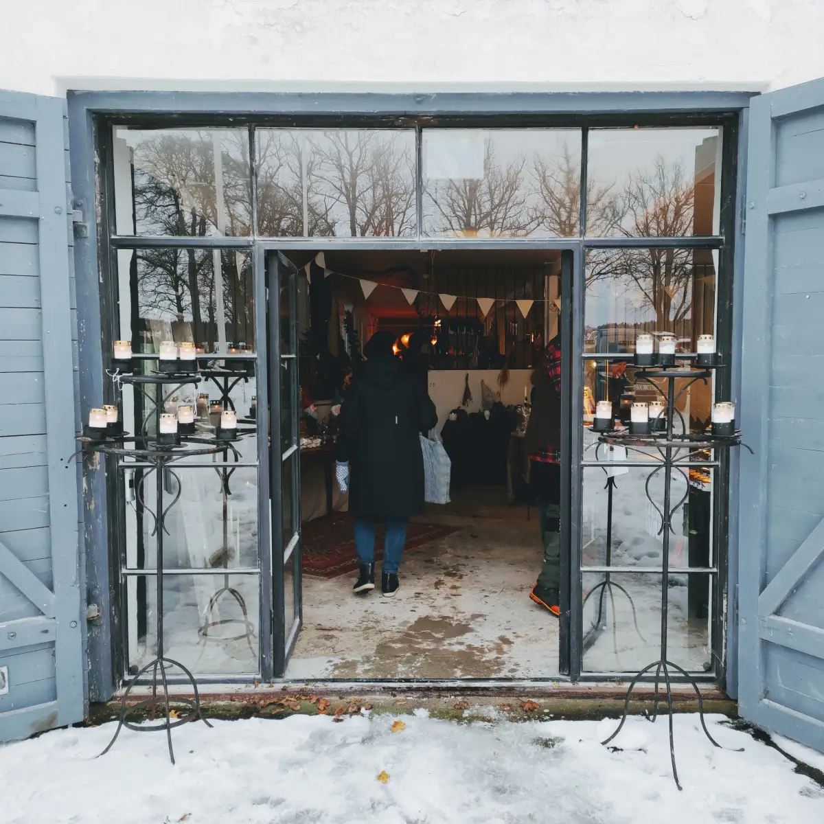 Foto från Julmarknad på Roma Kungsgård